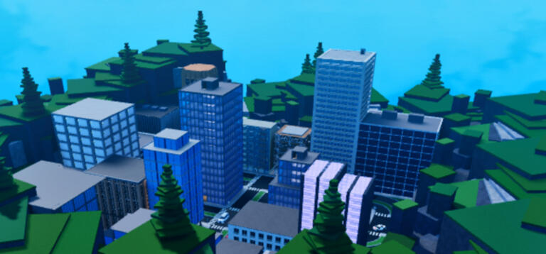 Roblox Studio - Downtown area showcase